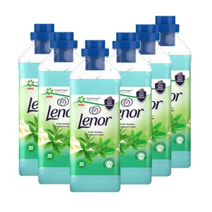 Balsam de rufe Lenor Fresh Meadow, 6 buc x 900 ml, 216 spalari