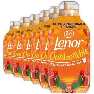 Balsam de rufe ultra concentrat Lenor Tropical Sunset, 6 buc x 462 ml, 198 spalari