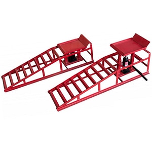 Set rampa auto cu elevare hidraulica, 2t