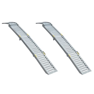 Set 2 rampe auto Geko, pliabile, 2200kg