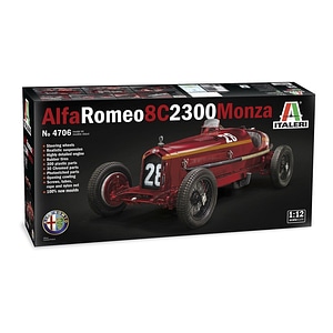Kit model auto Alfa Romeo 8C 2300 Monza, 1:12, 4706