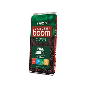 Scoarta decorativa pin Agro CS Garden Boom, fractiune de 40 - 60 mm, 65 L, aspect decorativ deosebit, maro