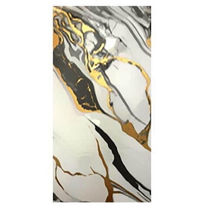 Panou autoadeziv Atria, model marmura alba cu auriu, YP160, 30 x 60 cm, setx6