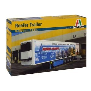 Kit de construit semiremorca transport frigorific, Lungime 58.7 cm, Scara 1:24,3904