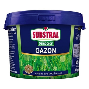 Ingrasamant gazon Substral Osmocote, fertilizant profesional cu actiune prelungita, granule, 5 kg