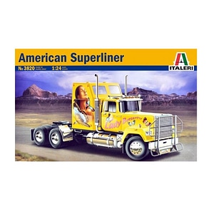 Macheta automodel de construit Camion si remorca American Superliner Scara 1:24 Italeri 3820