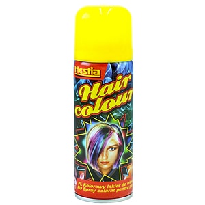 Spray pentru colorarea parului Hestia, galben, 150ml