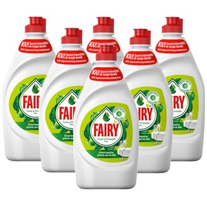 Detergent de vase Fairy Apple, 6 buc x 450 ml