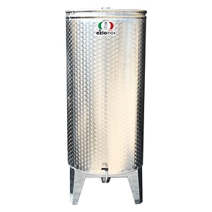 Butoi Inox pentru Tuica EZIO INOX, Distilate, 400 Litri, cu Dop Filetat