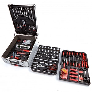 Trusa scule GEBO TOOLS, tip valiza portabila, 599 piese