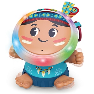 Toba Hola, Dansatoare, Cu 3 melodii incorporate, Cu cablu USB, Albastru