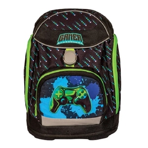 Ghiozdan anatomic S-COOL, Gamer, 41x28x21 cm, multicolor