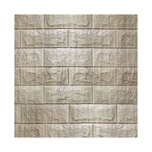 Panel autoadeziv Atria, model caramida bej, AD-34 , 70 x 77 cm