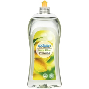 Detergent vase lichid Sodasan, Bio, Cu lamaie, 1l