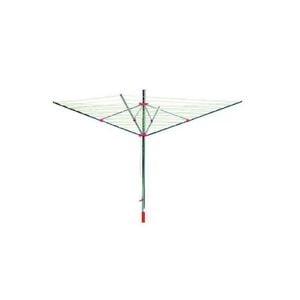Uscator rufe, pentru exterior, 4 brate, capacitate de uscare 40 m