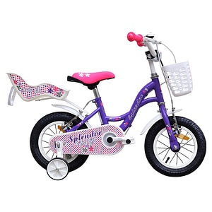 Bicicleta pentru copii Splendor, Material cadru otel, Tip frana Caliper, roti ajutatoare, 14", BIC14MOV