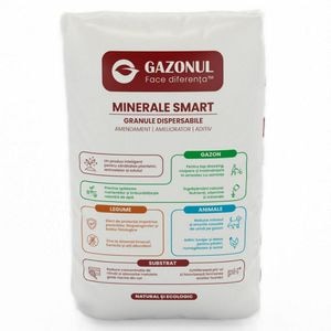 Minerale Smart 891 Gazonul,  amendament inovativ,  100% naturale si ecologice,  imbunatateste structura fizica a solului,  echilibreaza pH-ului,  granule,  25 kg