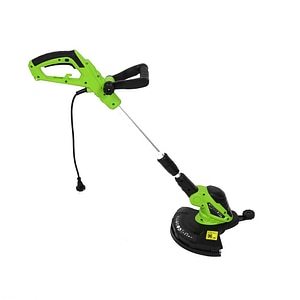 Trimmer electric Grunman, 450 W, diametru taiere 30 cm, turatia de 9600 rot/min, maner rotativ 180 grade, tija telescopica