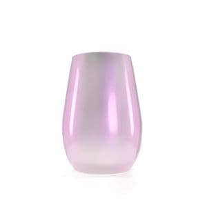  Set pahare oblice Stolzle, linia Mirrors, 465 ml, 6 piese,  cristalina, alb perlat, 