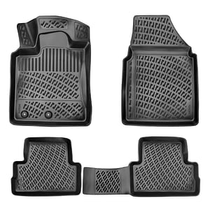 Set 4 piese Covorase Auto Cauciuc UMBRELLA Pentru Nissan Qashqai I J10 2006-2013