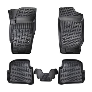 Set 5 piese Covorase Auto Cauciuc UMBRELLA Pentru Skoda Fabia I 1999-2007
