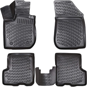 Set 4 piese Covorase Auto Cauciuc UMBRELLA Pentru Dacia Sandero I 2007-2012