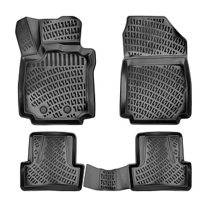 Set 5 piese Covorase Auto Cauciuc UMBRELLA Pentru Renault Clio 3 2005-2012