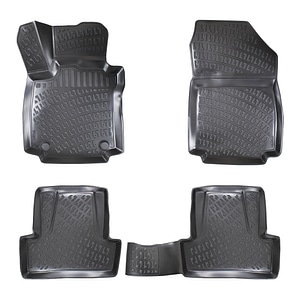 Set 4 piese Covorase Auto Cauciuc UMBRELLA Pentru Renault Clio 4 2012-2019