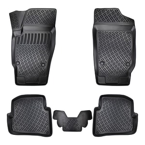 Set 4 piese Covorase Auto Cauciuc UMBRELLA Pentru Seat Ibiza IV 2008-2017