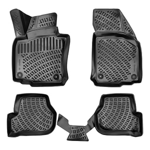 Set 4 piese Covorase Auto Cauciuc UMBRELLA Pentru Skoda Octavia II 2004-2013