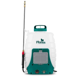 Pompa de stropit Plonos, cu acumulator, plumb-acid, 12 V, 8 Ah, turatia motor 2800 - 3200 rpm, 0,10-0,45 Mpa, filtru dublu, 8 duze diferite