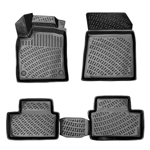 Set 4 piese Covorase Auto Cauciuc UMBRELLA, Pentru Renault Clio 5 2019-Prezent