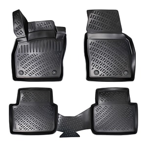 Set 4 piese Covorase Auto Cauciuc UMBRELLA, Pentru Skoda Kamiq 2019-Prezent