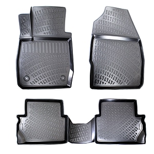Set 4 piese Covorase Auto Cauciuc UMBRELLA, Pentru Ford Puma 2019-Prezent