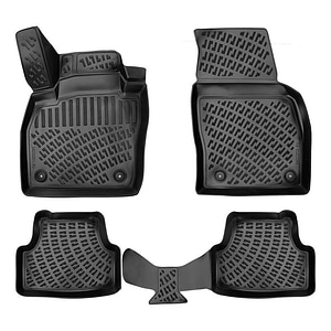 Set 5 piese Covorase Auto Cauciuc UMBRELLA, Pentru Volkswagen Polo VI Typ Aw 2017-Prezent