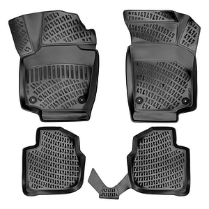 Set 5 piese Covorase Auto Cauciuc UMBRELLA, Pentru Skoda Rapid 2012-Prezent