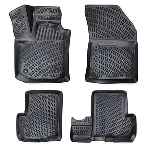 Set 4 piese Covorase Auto Cauciuc UMBRELLA, Pentru Dacia Lodgy 2012-Prezent