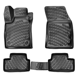 Set 4 piese Covorase Auto Cauciuc UMBRELLA, Pentru Renault Megane 4 Hb 2016-Prezent