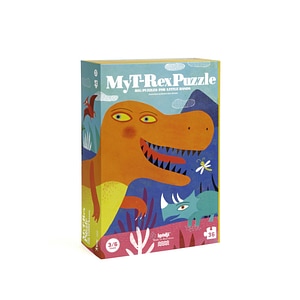Puzzle copii Londji, Dinozaurul meu T-Rex, 36 piese, 3 ani+