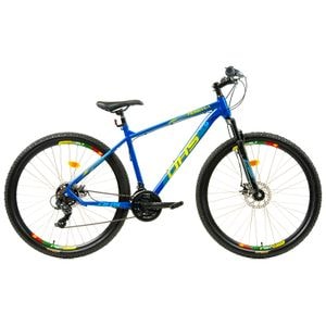 Bicicleta Mtb DHS 2905, 29 inch, M, Albastru/Galben