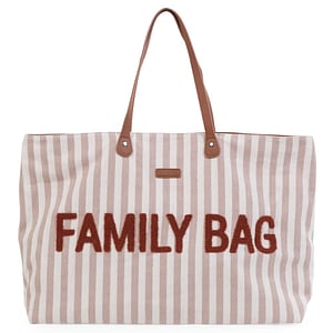 Geanta Childhome Family Bag, Nude/Alb