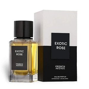 Apa de parfum French Avenue Exotic Rose, Unisex, 100 ml