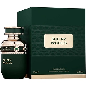 Apa de parfum French Avenue Sultry Woods, Unisex, 80 ml