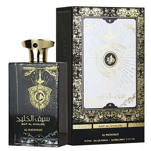 Apa de parfum Al Wataniah Saif al Khaleej, Barbati, 100 ml
