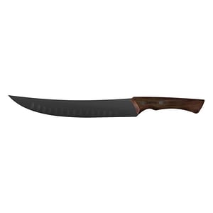 Cutit pentru carne Churrasco Black Tramontina 22841110, cu lama de 24 cm, fabricat in Brazilia