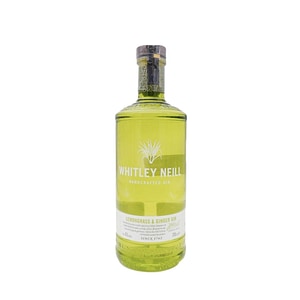 Gin Whitley Neill Lemongrass & Ginger, 43%, 0.7l