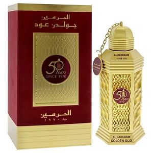 Apa de parfum Al Haramain Golden Oud, Unisex, 100 ml