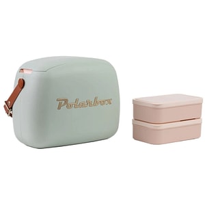 Geanta frigorifica, Polarbox, Gold, 6 litri, verde pastel