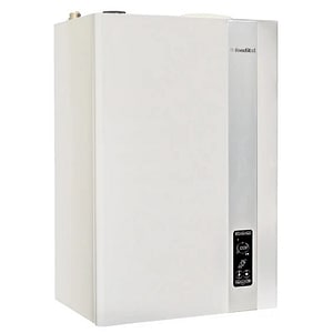 Centrala termica pe gaz/GPL in condensare Fondital Itaca KB 24 kW cu boiler ACM 45 litri, Clasa A, Kit de evacuare inclus