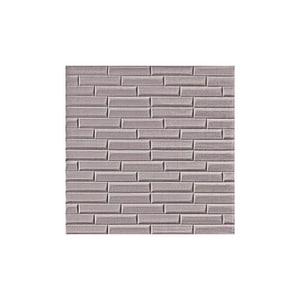 Panou autoadeziv Atria, model caramida catifea gri, MR01-08, 70 x 70 x 0.6 cm